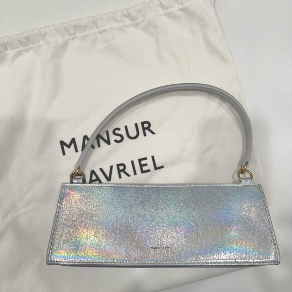 SOLD Mansur Gavriel Pencil Bag - Iridescent (New with Tag)